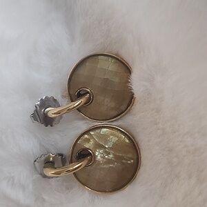 Vintage Lia Sophia gold earrings